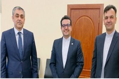 سفیر ایران در آذربایجان با وزیر حمل و نقل و ارتباطات آذربایجان دیدار کرد