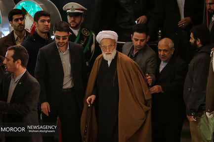 اقامه نماز و تشییع پیکر شهیدان آتش نشان در مصلی تهران 