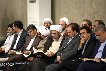 دیدار مسئولان نظام با مقام معظم رهبری