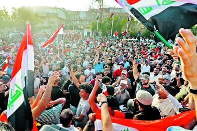اعتراضات در عراق بار دیگر شعله ور شد