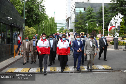 نشست خبری رییس هلال احمر