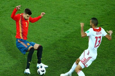 نتیجه بازی مراکش و اسپانیا در جام جهانی/مراکش2   اسپانیا2