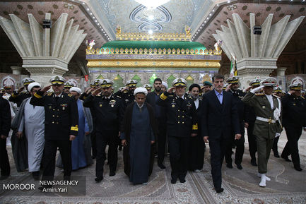 تجدید میثاق فرماندهان نیروی دریایی ارتش با آرمان های امام راحل