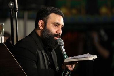مداحی شب هفتم محرم با نوای کربلایی جواد مقدم + صوت