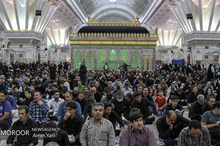 شب بیست و یکم ماه مبارک رمضان در حرم مطهر امام خمینی (ره)