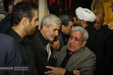 مراسم ختم برادر محمود احمدی نژاد