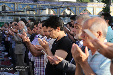 برگزاری نماز عید سعید فطر ۱۳۹۷ در امامزاده صالح تهران