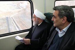 آشتی کنان رییس جمهور و شهردار در واگن مترو؟!