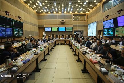 جلسه شورای مدیریت بحران شهر تهران
