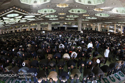 نماز جمعه و راهپیمایی نمازگزاران تهرانی