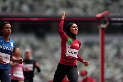 فرزانه فصیحی در دو میدانی داخل سالن قهرمانی آسیا قهرمان شد