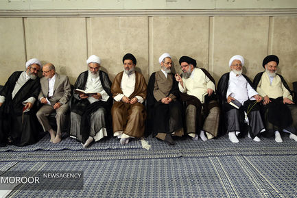 دیدار مسئولان نظام با مقام معظم رهبری