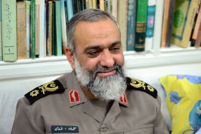 دیدار سردار نقدی با آیت‌الله مکارم شیرازی