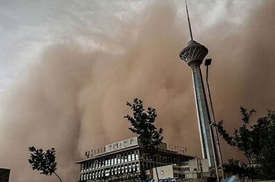 پیش بینی وزش باد شدید و تندباد در تهران