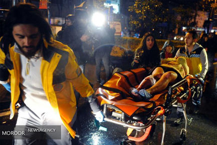 انفجار استانبول در اخرین ثانیه های سال 2016