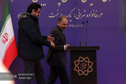 احیای درختان خیابان ولیعصر (عج)