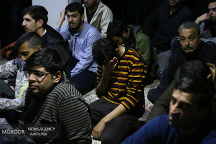 وداع با پیکر شهید مدافع حرم میثم نظری