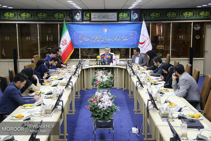 نشست خبری فعالیت های بین المللی جمعیت هلال احمر