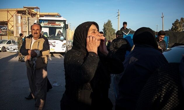 دفن زلزله زدگان کرمانشاه بدون گواهی فوت