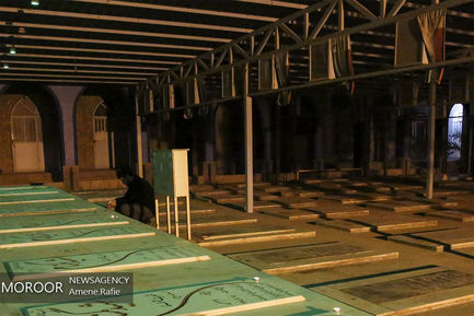 شب بیست و یکم ماه مبارک رمضان در جوار شهدای مدافع حرم اهواز