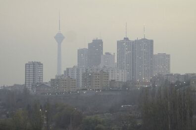 آخرین وضعیت کیفی هوای تهران ۹ آذر ۹۸