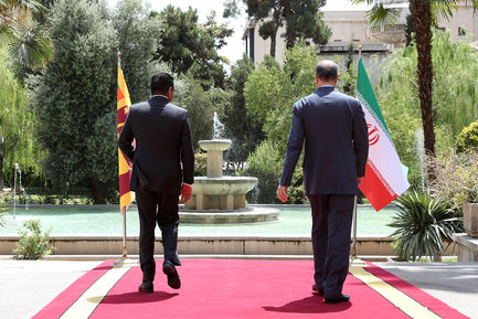 دیدار وزرای امور خارجه ایران و سریلانکا