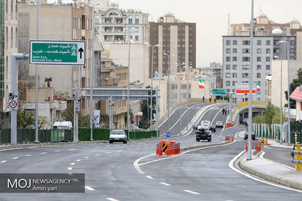 افتتاح قطعه شمالی بزرگراه شهید صیاد شیرازی 