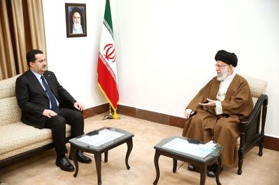 نخست‌وزیر عراق  با حضرت آیت‌الله خامنه‌ای  دیدار کرد