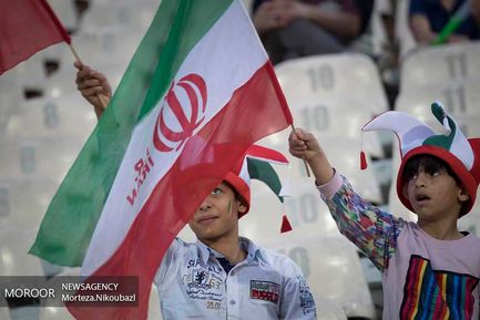 حاشیه مسابقه فوتبال دوستانه بین تیم های ملی جمهوری اسلامی ایران و ازبکستان