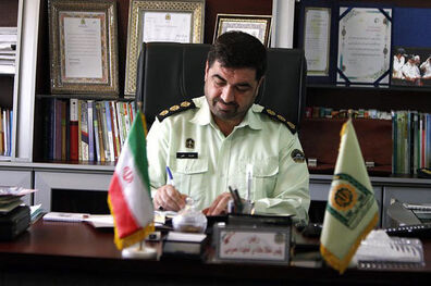 سردار لطفی رئیس پلیس آگاهی تهران بزرگ شد