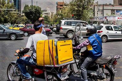 استفاده 60 درصد از موتورسواران از کلاه‌ایمنی