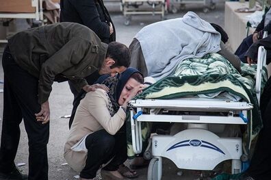  موکب 1000 نفری از خوزستان راهی مناطق زلزله زده کرمانشاه شد