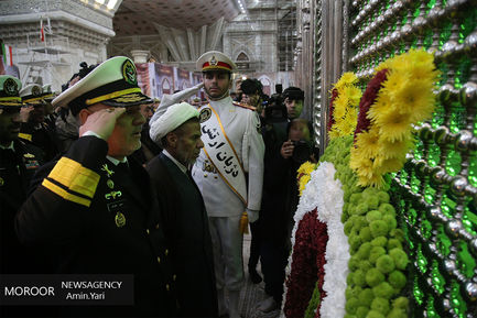 تجدید میثاق فرماندهان نیروی دریایی ارتش با آرمان های امام راحل