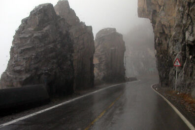 جاده چالوس بازگشایی شد
