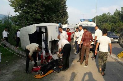 جزئیات تصادف سرویس مدرسه دانش آموزان دختر