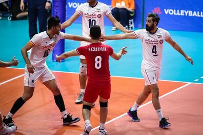 نتیجه بازی والیبال ایران و صربستان/ ایران 3  صربستان 1