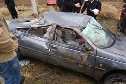 حادثه مرگبار پژو در سیستان و بلوچستان