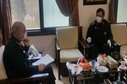 دیدار دبیر مجمع تشخیص مصلحت نظام با سرلشکر سلامی