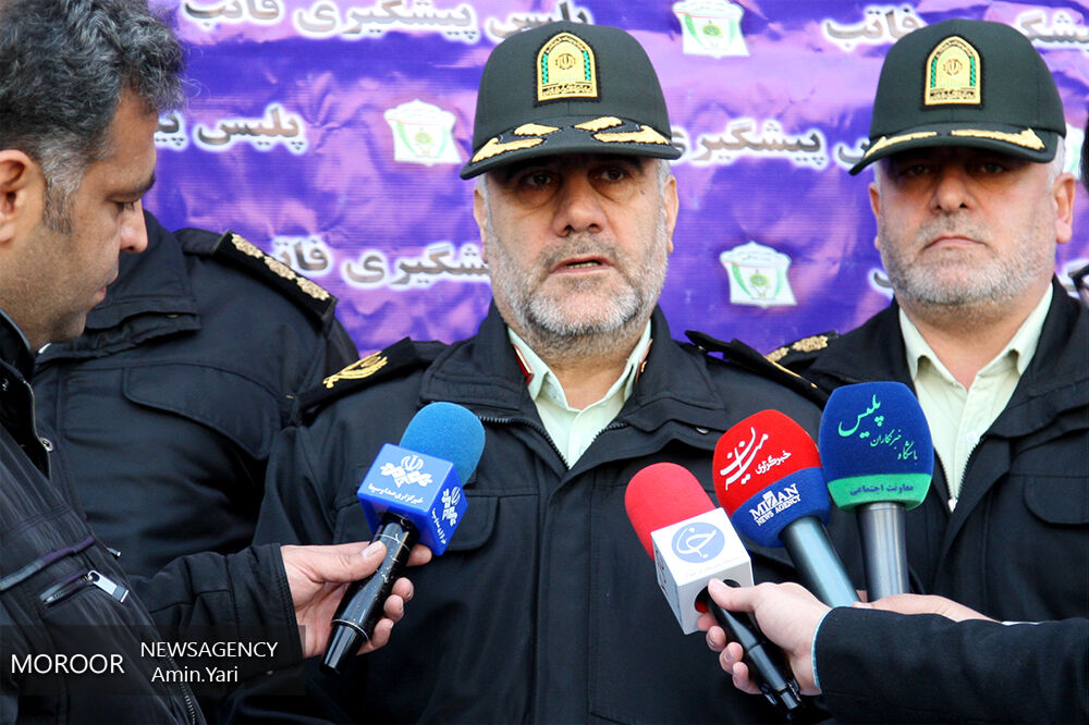 کاهش ۱۰ درصدی جرائم در کلانشهر تهران