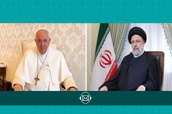 پیام رئیسی به پاپ به مناسبت سالروز میلاد حضرت عیسی (ع)