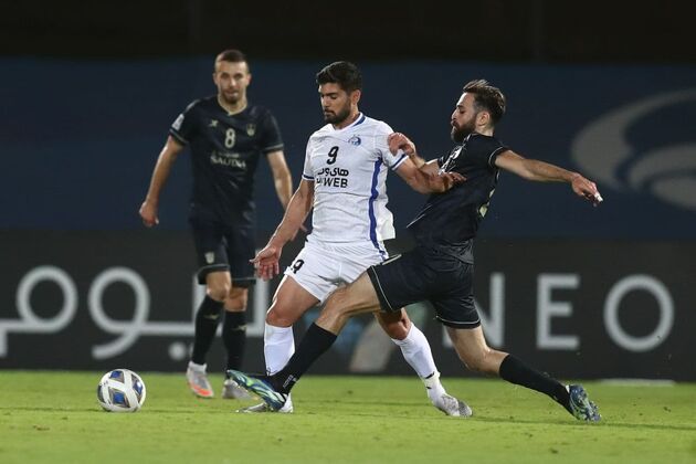 بازی الاهلی عربستان و استقلال/ الاهلی عربستان 0 استقلال 0
