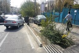 مرمت و باز سازی جداول نهر آب ناحیه 4