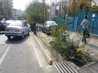 مرمت و باز سازی جداول نهر آب ناحیه 4