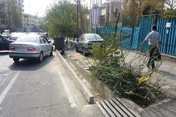 مرمت و باز سازی جداول نهر آب ناحیه 4