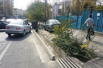 مرمت و باز سازی جداول نهر آب ناحیه 4