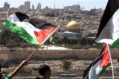  فلسطینی‌ها در اعتراض به قانون منع پخش اذان تظاهرات کردند