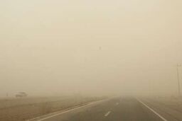 حداکثر سرعت وزش باد در منطقه سیستان به 70 کیلومتر بر ساعت رسید