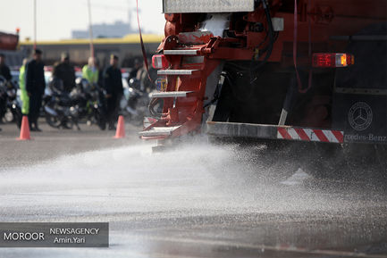 رزمایش طرح زمستانی تهران بزرگ