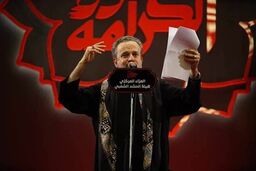 تصویر حاج قاسم سلیمانی در هیئت مرکزی حشدالشعبی