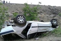 واژگونی دو خودرو در کاشان 9 کشته و مجروح به همراه داشت